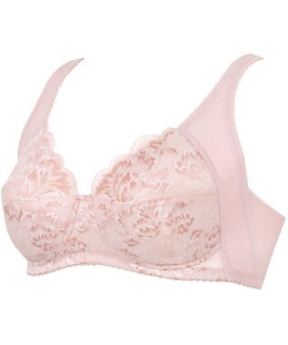 Wing ノンワイヤーブラ 脇胸すっきり 背中の段差がつきにくい フルカップ NB3503 ウイング／ワコール ピーチ