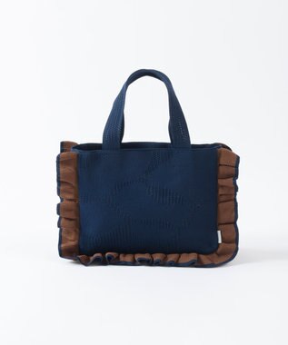 TRICOTE フリルミニトート 39NAVY