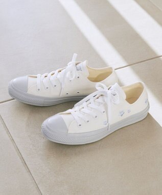 earth music&ecology 【予約】【別注】 CONVERSE×earth ALL FLW OX オフホワイト