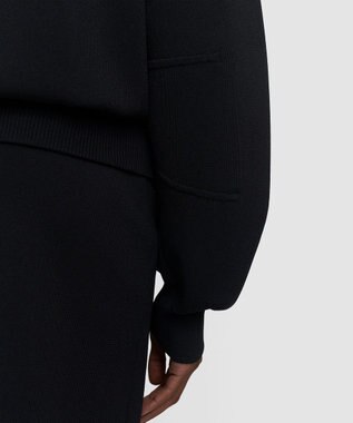 JOSEPH コンパクトミラノ　ボンバージャケット Black