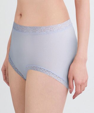 WACOAL 【ディアヒップ】 ショーツ はきこみ丈ふつう 綿混(身生地) ヒップを包みこむフィット感 やさしいはきごこち PPA111 /ワコール ブルー