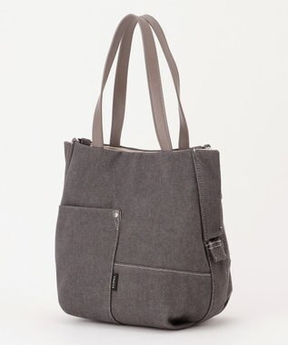 Y'SACCS デニムトートバッグ　Sサイズ グレー