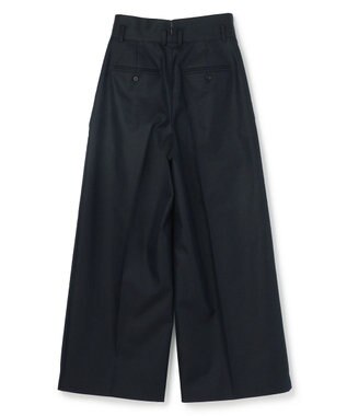 uncrave チノギャバジン ワイドトラウザー MEN’S ネイビー