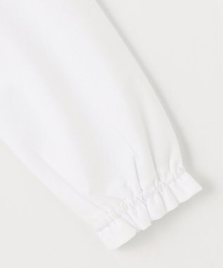 組曲 KIDS 【150-170㎝】リボンタイ2WAY ブラウス オフホワイト系