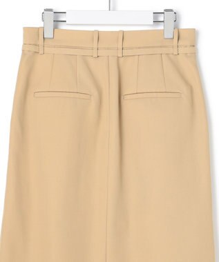 ICB L 【WEB＆一部店舗限定・撥水加工・洗える】C0SoftTwiLL ロングスカート チノ