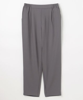 ANY 【6サイズ展開/ウエストゴム】イージーテーパードパンツ グレー