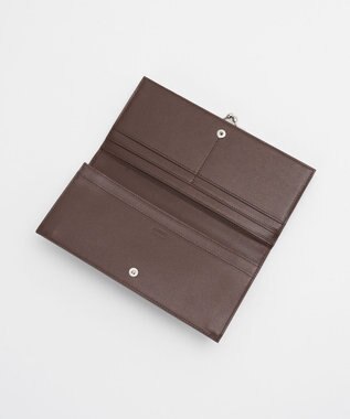russet がま口長財布(SO-445) D.Brown