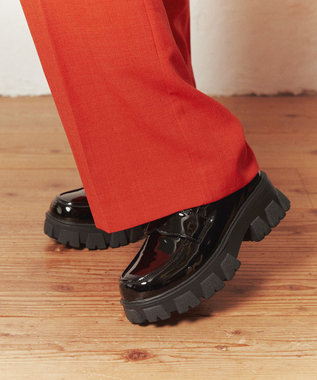  【PARADIS COULEUR】防滑トラックソール撥水ローファー