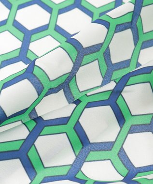 AMERICAN HOLIC 亀甲柄スカーフ Brown