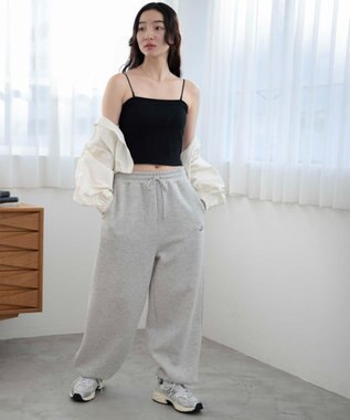 WEGO 【カップ付き】なちゅ盛れカップインショートキャミ ブラック