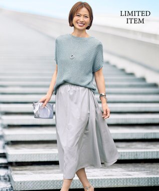 自由区 S 【WEB限定・2点SET・着回し3WAY以上】セットアップニット・スカート