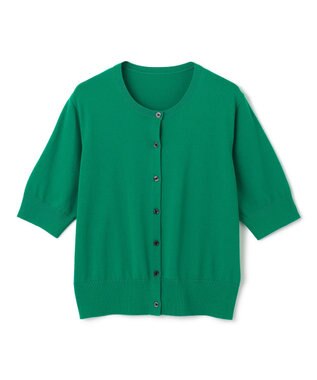 スゴ機能美 ハーフスリーブ カーディガン