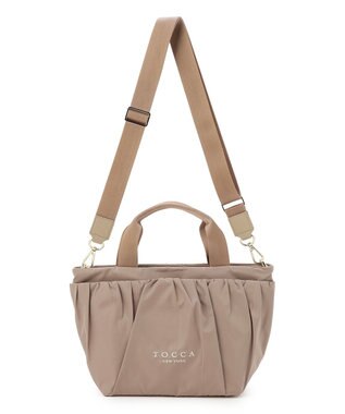TOCCA TWISTY FORM BAG トートバッグ【WEB＆一部店舗限定】 ベージュ系