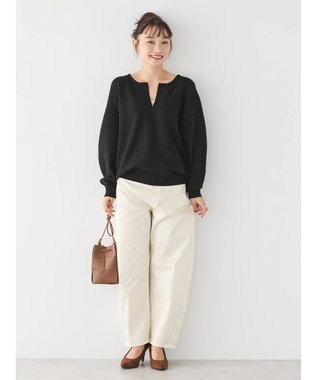 AMERICAN HOLIC バイパチスキッパーニットプルオーバー Black