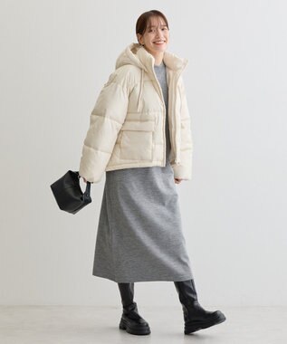 Green Parks 撥水加工ライトファイバーブルゾン Ecru