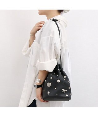 UNBILLION カカトゥ kakatoo / WEB限定ビジューミックスチャーム ドロストバッグ