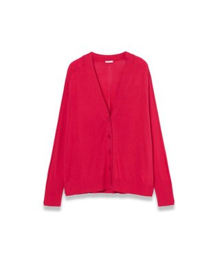 JOSEPH スーパーファインシルク　カーディガン Fuchsia
