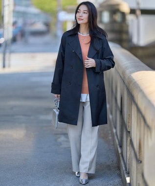 ICB ハイツイストドライメッシュ ワイドストレートパンツ トープ