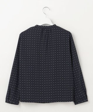 J.PRESS LADIES 幾何プリント カットソー ネイビーベース系5