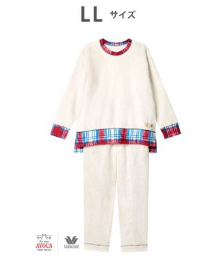 WACOAL パジャマ 【AVOCA×ワコール】 長袖 長ズボン あったか レディース BDW749 /ワコール