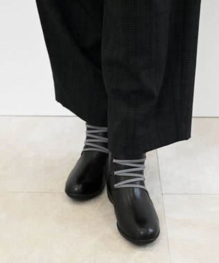 Pointer 本革防滑ショートブーツ ブラック