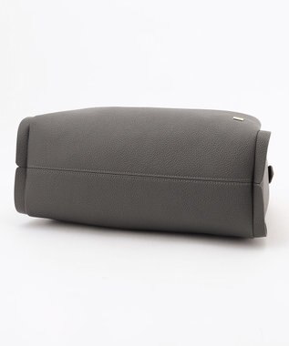 LA BAGAGERIE ソフトシュリンク2WAYハンドバッグ large ダークグレー