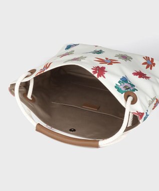 Paul Smith プリントキャンバスSS26 トートバッグ オフホワイト