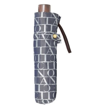 MOONBAT LANVIN COLLECTION 折りたたみ傘 カチオンジャカード ネイビーブルー