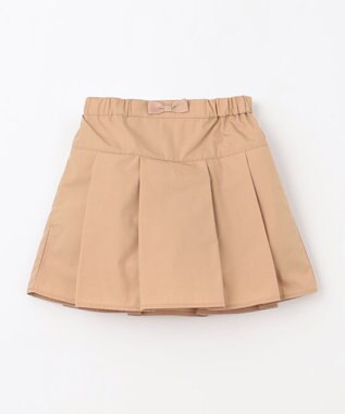 組曲 KIDS 【110-140㎝】ボックスタック キュロット ベージュ系