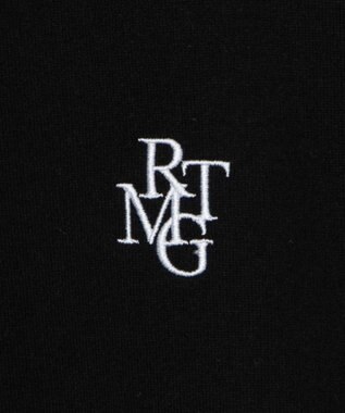 WEGO ハーフジップBIGスウェット ブラック