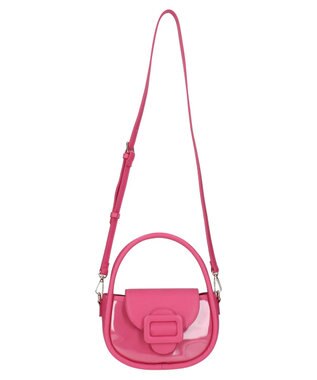 earth music&ecology リングハンドルバッグ Pink