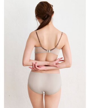 WACOAL ショーツ 【重力ケアブラ】 BXB194とペア はきこみ丈あさめ ナイロンベア天竺素材(バック) レディース PXB194 /ワコール ブラウン