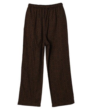 AMERICAN HOLIC 更紗プリントリラックスパンツ Brown