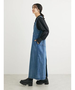 Green Parks タックブラウス Black