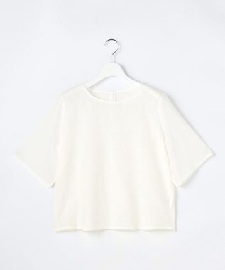 自由区 S テクスチャージャージーレーシー カットソー オフ