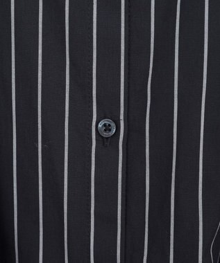 CRAFT STANDARD BOUTIQUE バックデザインレギュラーカラーシャツ Stripe Navy