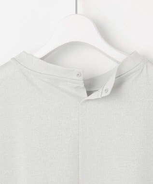 J.PRESS LADIES 【洗える・接触冷感・UVカット】ラメ天竺 カットソー シルバー系