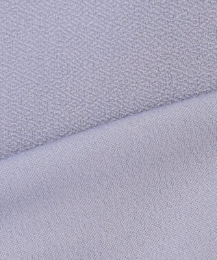 ANY L 【洗濯機可】ジャガード袖ねじりプルオーバー サックス