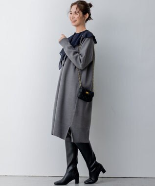 組曲 レディコンシャスロングブーツ ブラック系