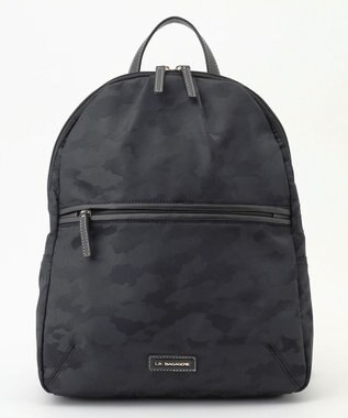 LA BAGAGERIE シャドージャカード リュックサック ブラック