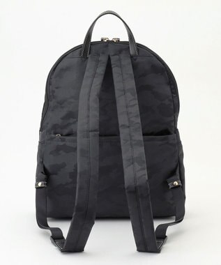 LA BAGAGERIE シャドージャカード リュックサック ブラック
