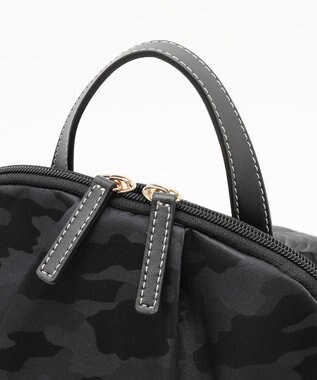 LA BAGAGERIE シャドージャカード リュックサック ブラック