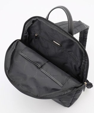LA BAGAGERIE シャドージャカード リュックサック ブラック