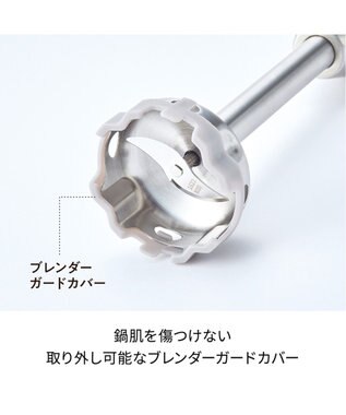 YAMATO テーブル＆キッチン 【レコルト】コードレスハンディブレンダー  クリームホワイト  RHB-2(W) ホワイト