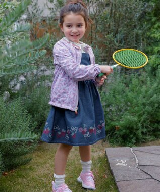 ANY KIDS 【any FAMオリジナルモデル】瞬足 ガーリー スニーカー ピンク