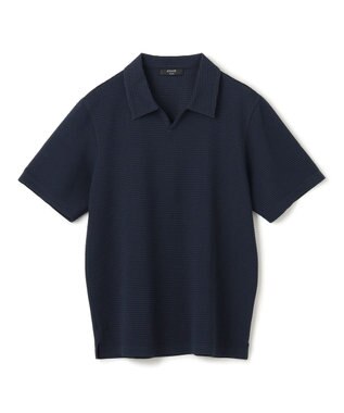 JOSEPH HOMME 【WEB限定】【オリジナル素材/シワになりにくい】ライトタックジャージー　スキッパー ネイビー系