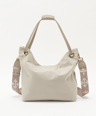 russet コーデュラナイロン3WAYトートバッグ(CE-1662) L.Greige