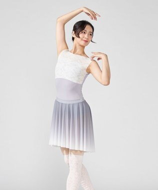 Chacott ノースリーブレオタード グレー