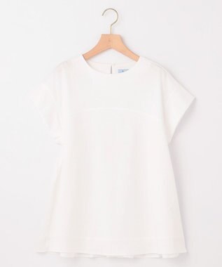 組曲 【WEB限定】コンシャスジャージー チュニックカットソー アイボリー系