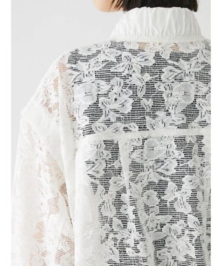 Green Parks ２ＷＡＹ　レースブルゾン Off White